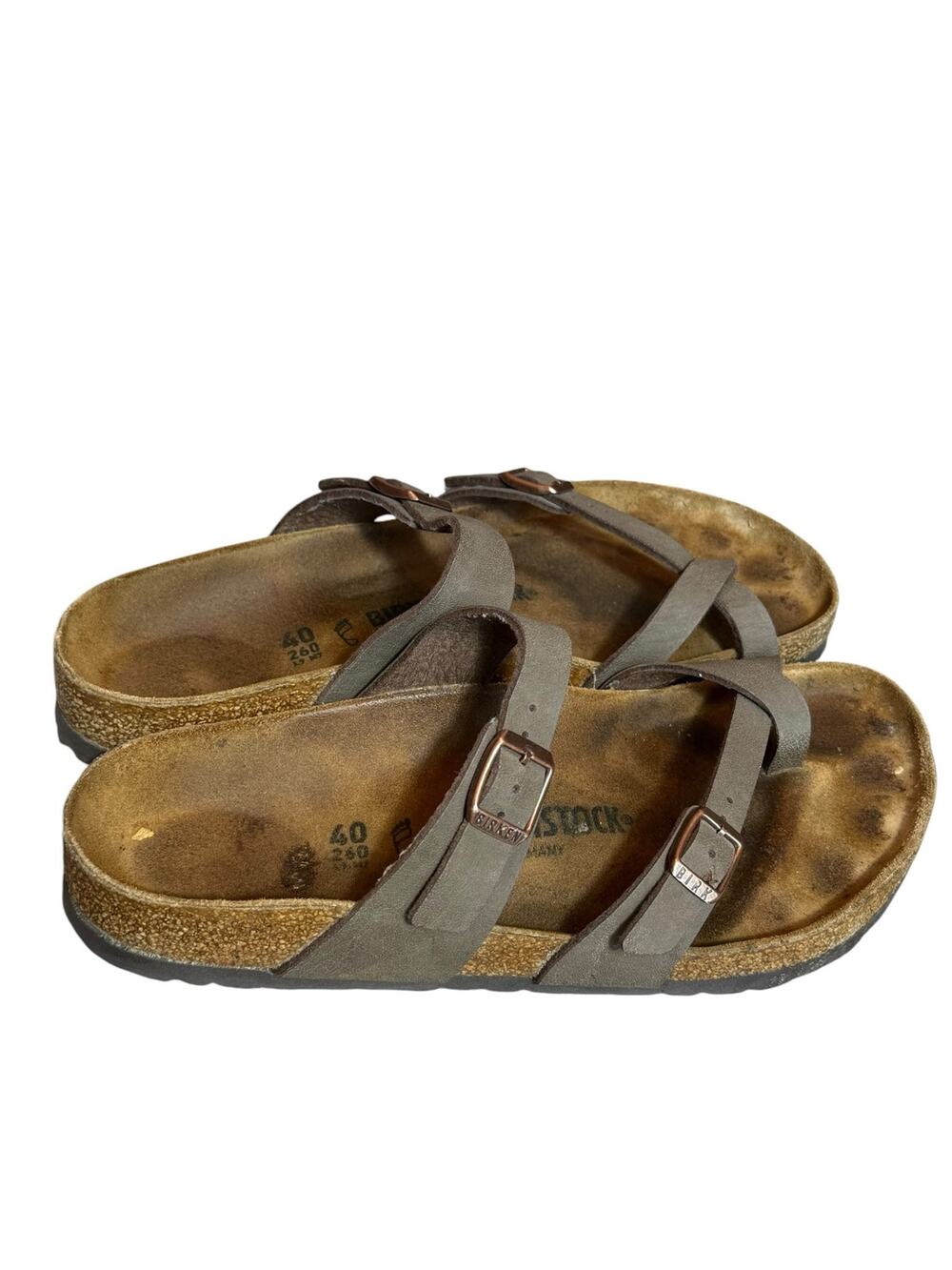 Birkenstock Mayari Mocha Birkibuc Sandals Women’s EU 40 US 9 9.5 Regular